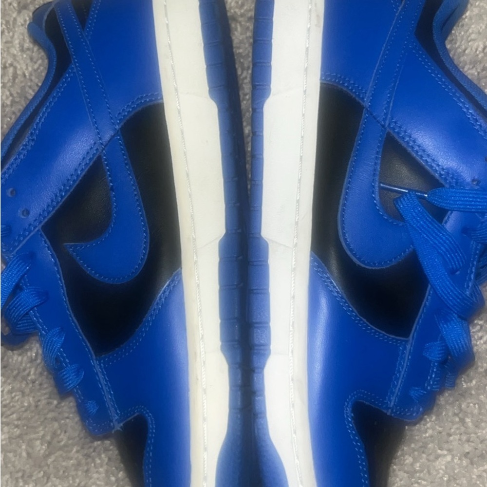 Nike Men's Royal Blue and Black Sneakers - Picture 4 of 4